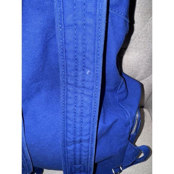 Victorias Secret PINK School Backpack Blue Denim Fringe - Picture 10 of 15